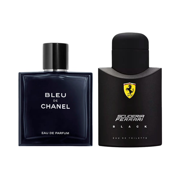 Combo de Perfumes Bleu de Chanel e Ferrari Black